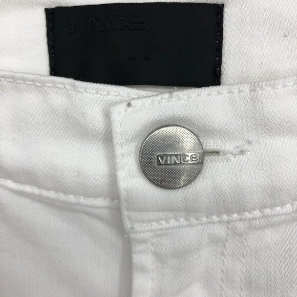 Vince White  denim Relaxed straight leg 5 pocket jeans waist 31 (unisex) - Picture 10 of 16